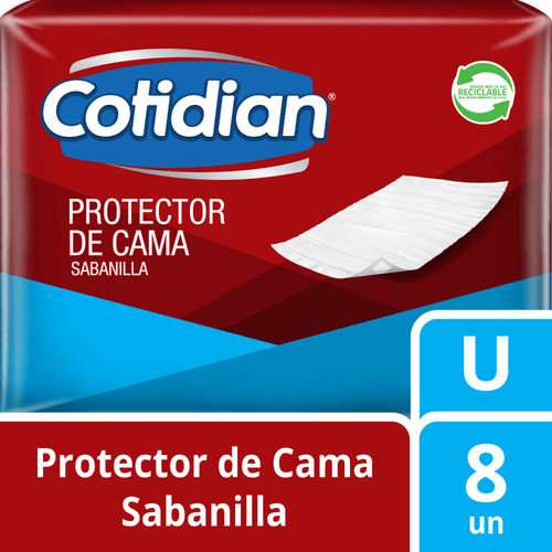 Sabanillas Cotidian Unisex Gel súper absorbente 8 un