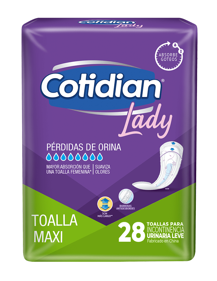 Dailee Lady Maxi - 84x Compresas Incontinencia Mujer - Absorbente para  Pérdidas de Orina - 84 Absorbentes - Paquete Mensual