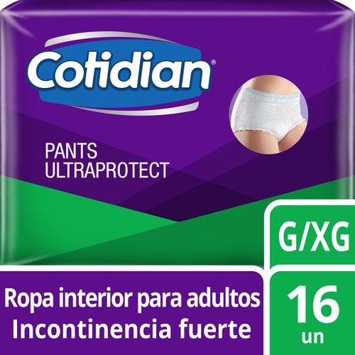 Pants Cotidian Ultra Protect Incontinencia Fuerte 16 un G/XG