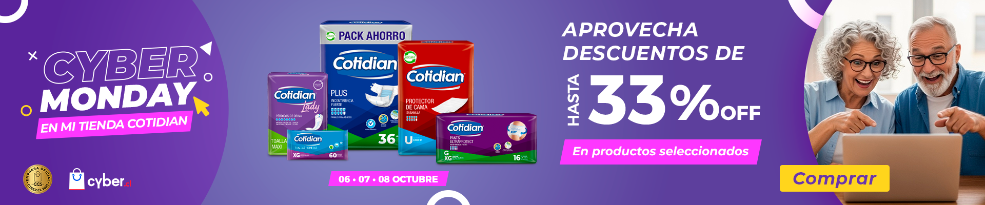 33% OFF Cyber Monday 2025 Mi Tienda Cotidian